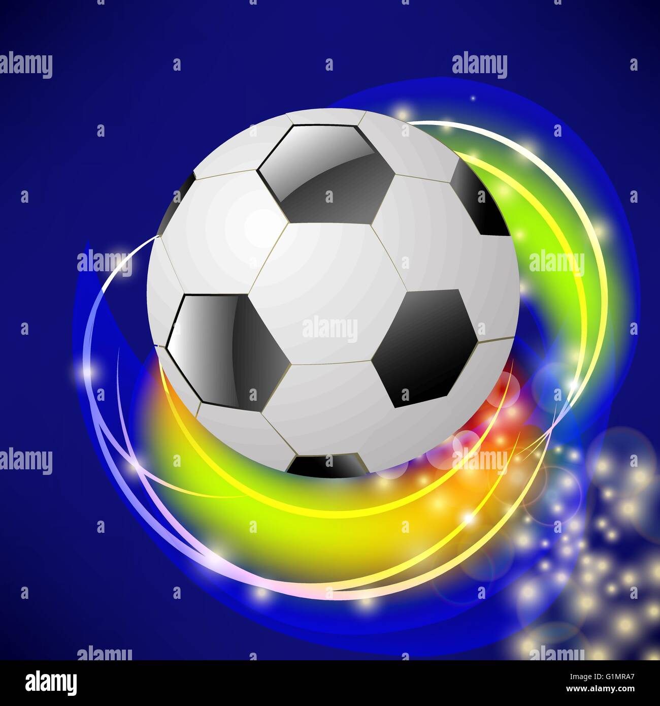 Football icon vector Stock Vector Images - Alamy