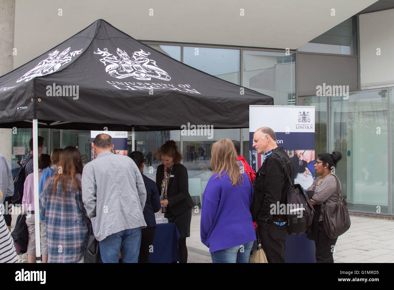 Lincoln University Open Day Stock Photo Alamy
