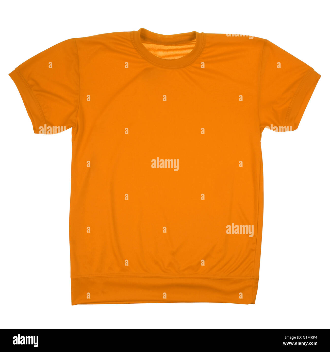 TSHIRT ORANGE BRANCHE WHITE