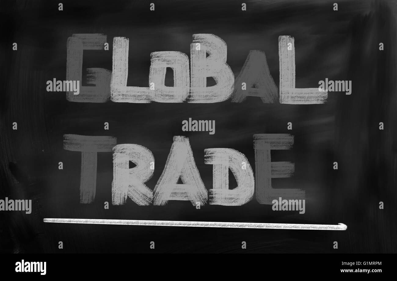 Global Trade Concept Stock Photo