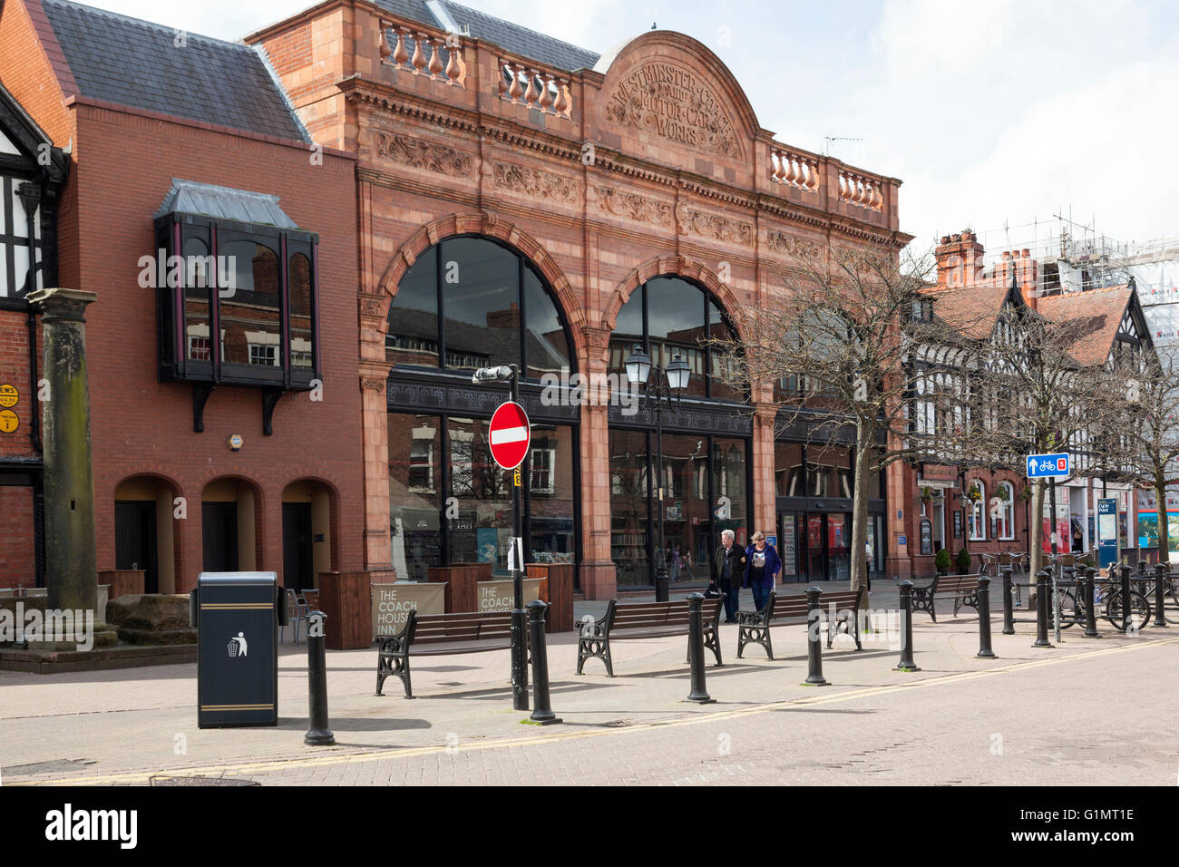 Westminster Coach and Motor Car Works, Chester, Cheshire, England Stock