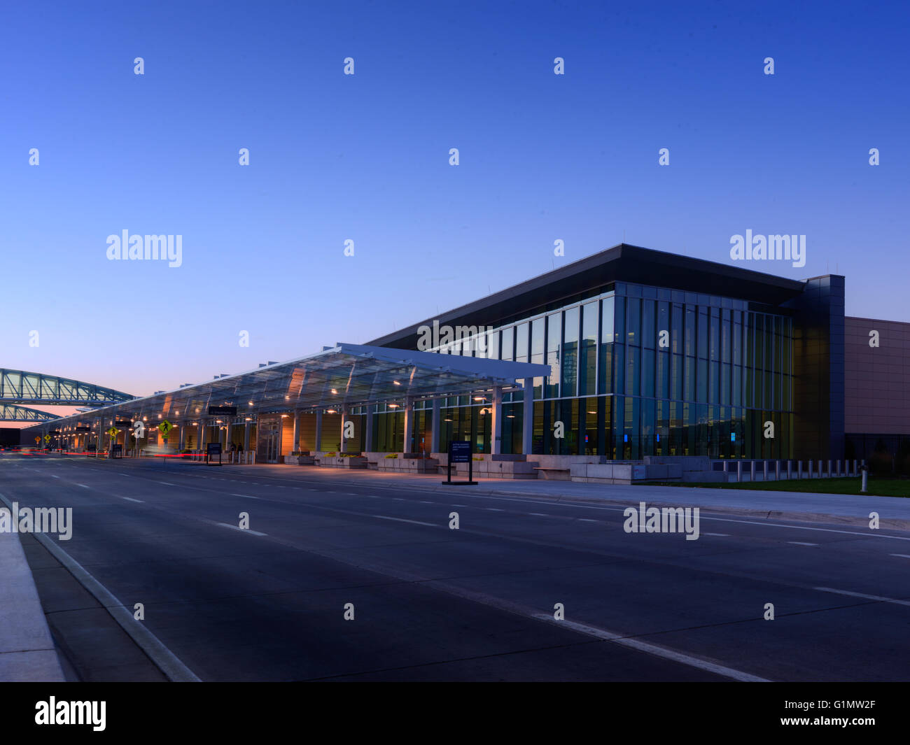 Eisenhower National Airport, Wichita, Ks.USA, completed in 2016. Stock Photo