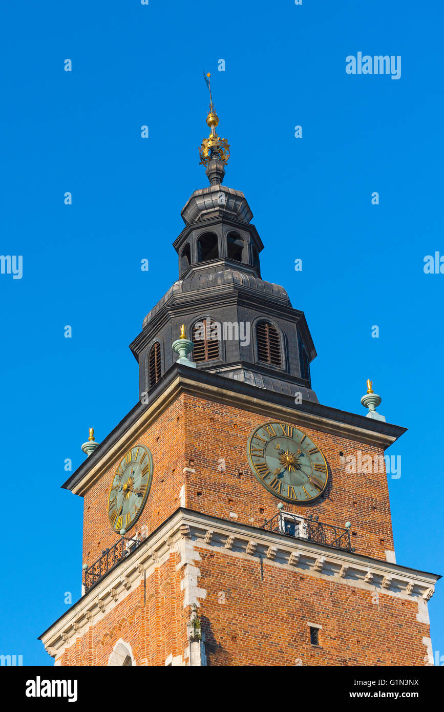 Old market hall clock tower hi-res stock photography and images - Alamy