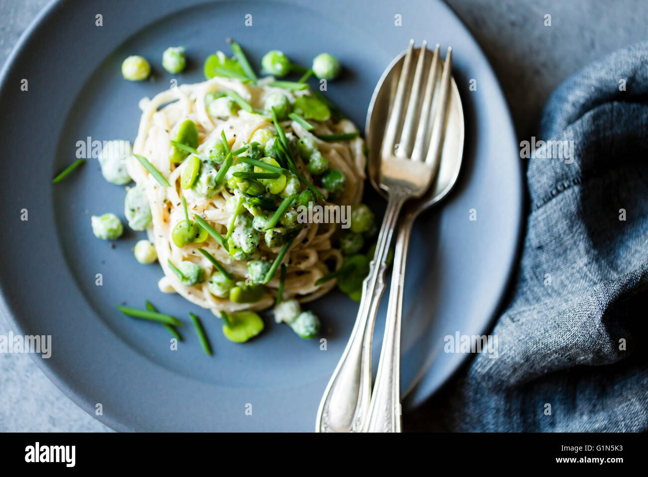 Spring pasta hi-res stock photography and images - Alamy