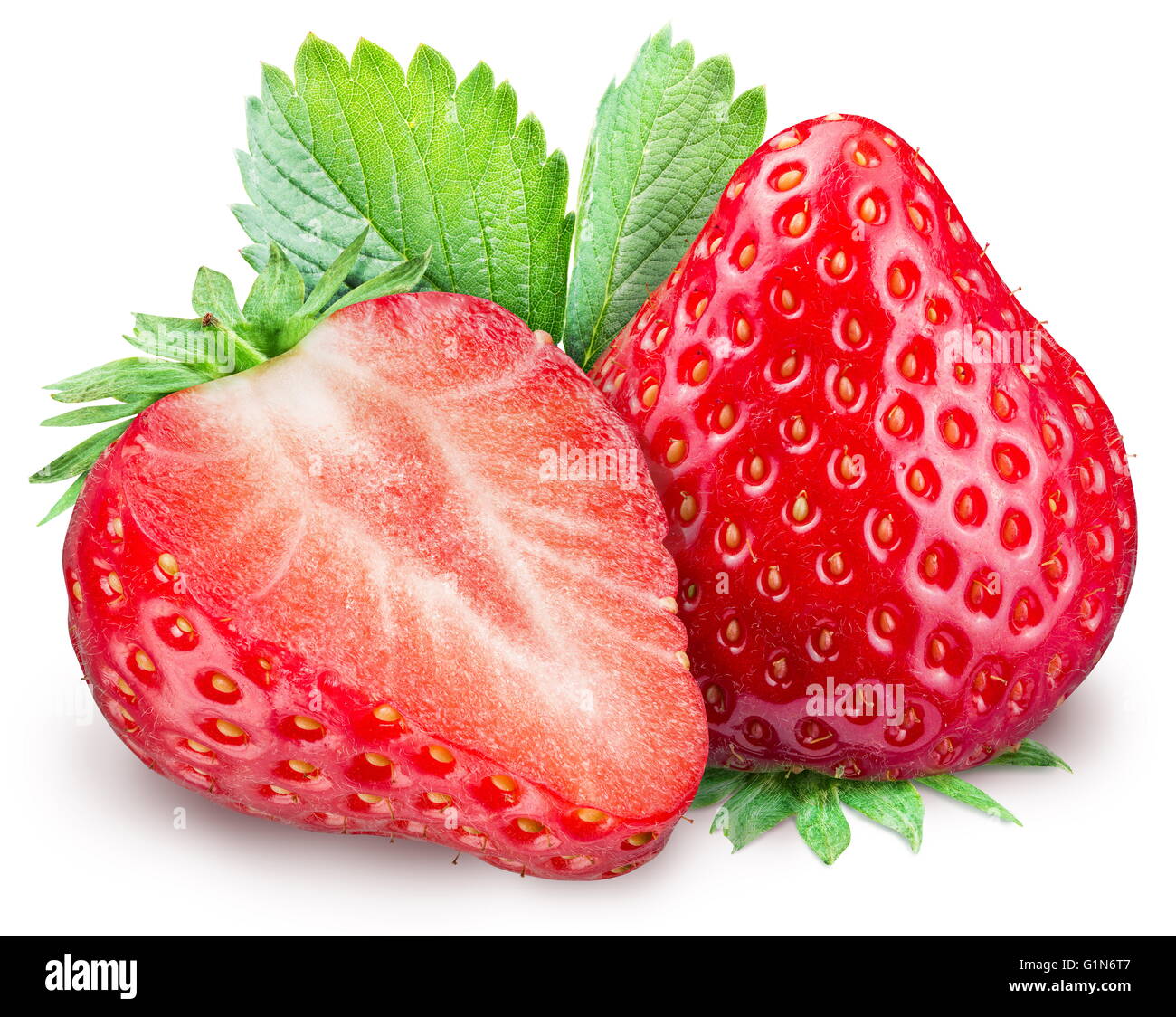 Cross section of strawberry hi-res stock photography and images - Alamy