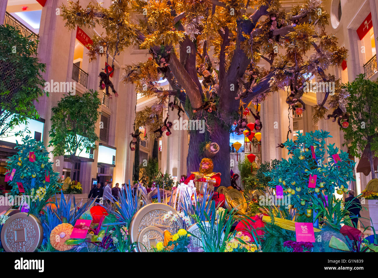 chinese new year decoration hotel