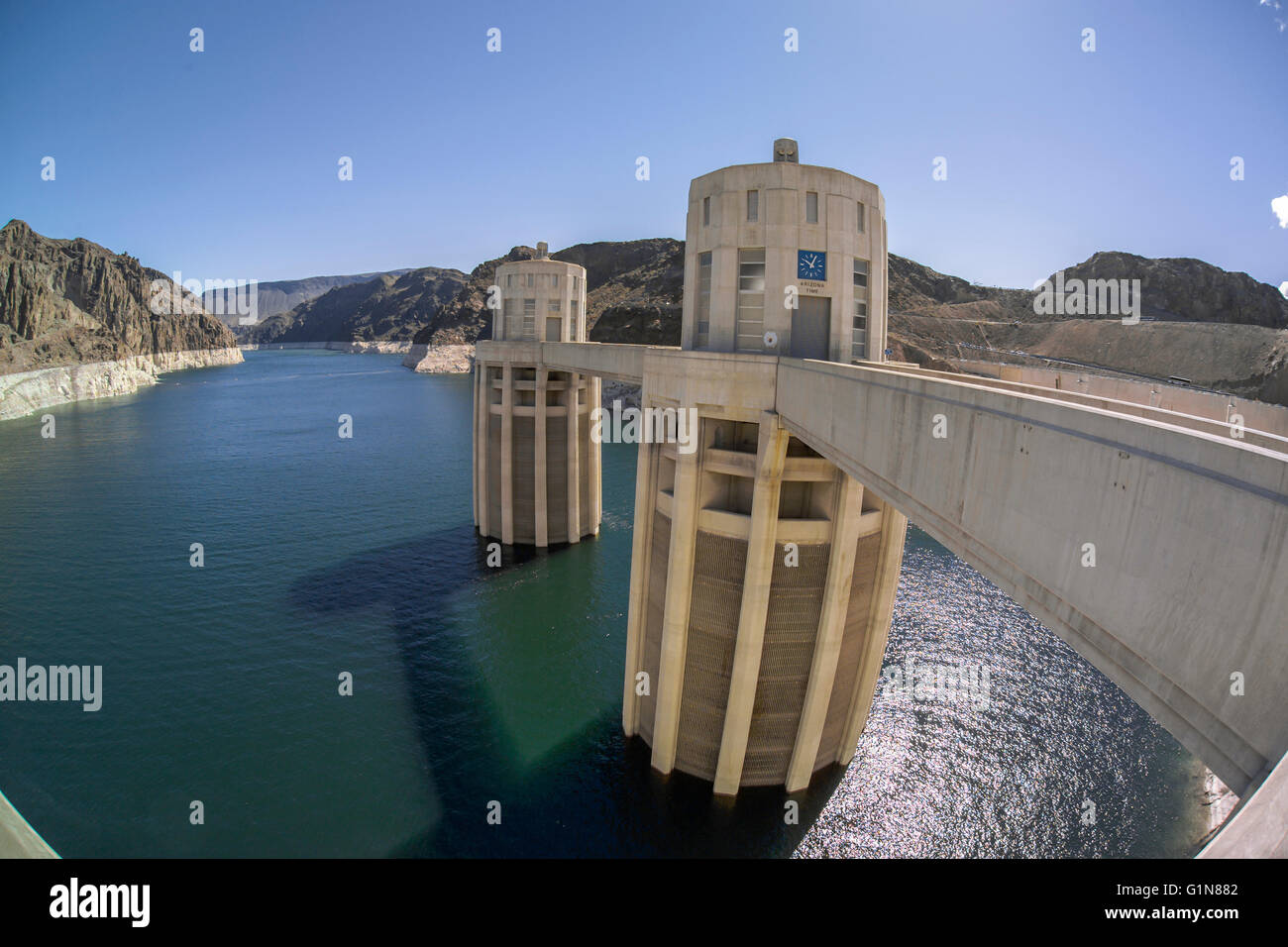 24x36 Hoover Dam Poster: Unframed Boulder City Print, Mike O'Callaghan Pat  Tillman Memorial Bypass Bridge Photo, Nevada Wall Art, Black and White Home