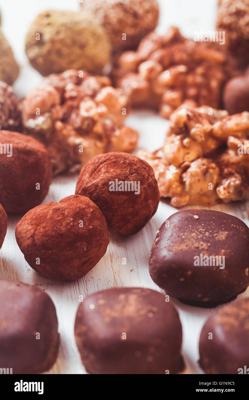 The Chocolate candies Stock Photo - Alamy