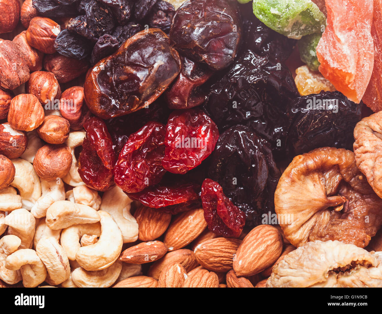 Dry fruits and nuts Stock Photo Alamy