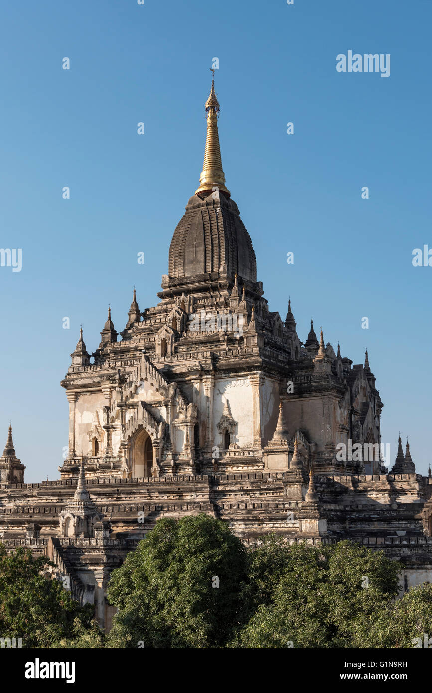 Gawdawpalin temple, Bagan, Myanmar - Burma Stock Photo