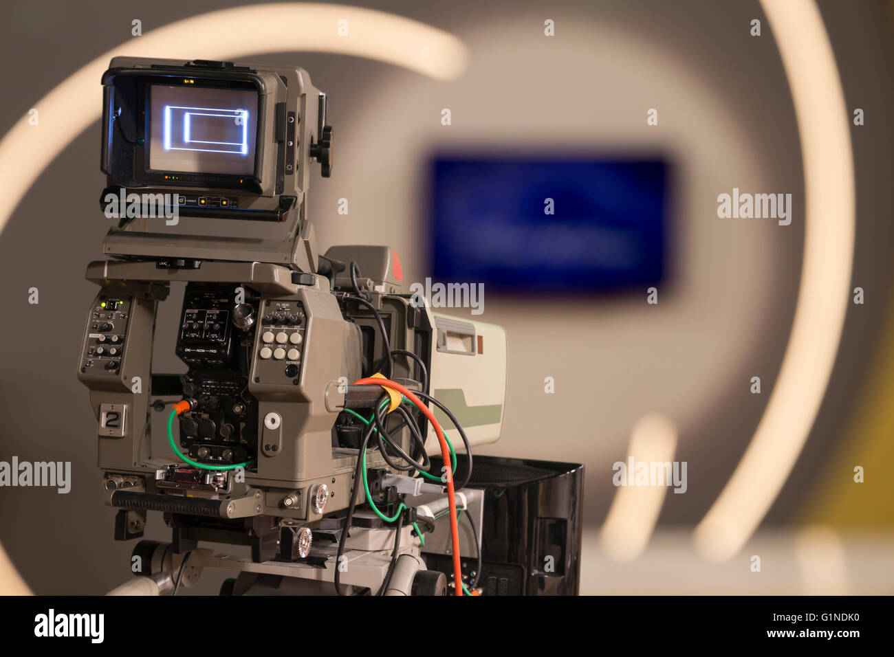 a professional television camera Stock Photo Alamy