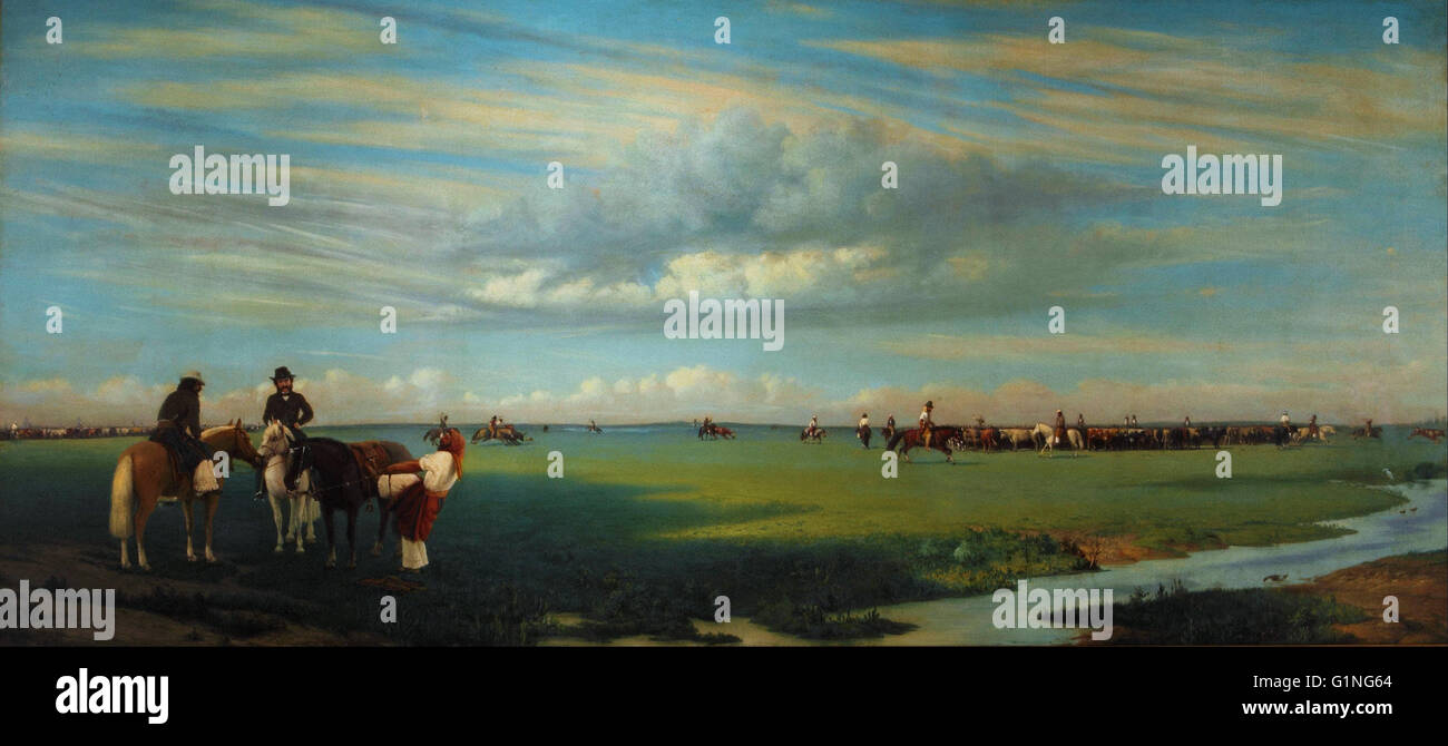 Prilidiano Pueyrredon El rodeo Museo Nacional de Bellas Artes de