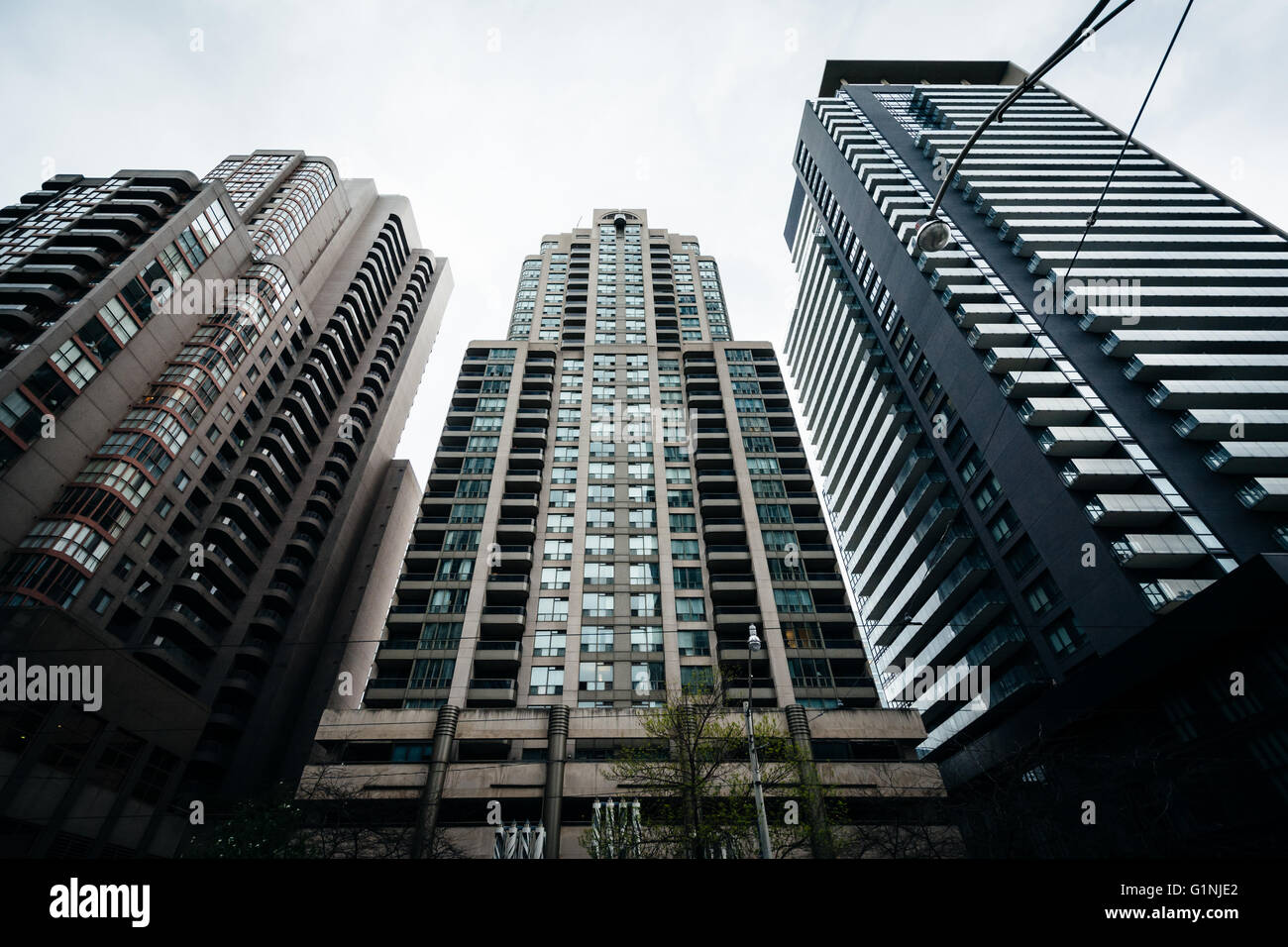 Modern buildings in downtown Toronto, Ontario Stock Photo - Alamy