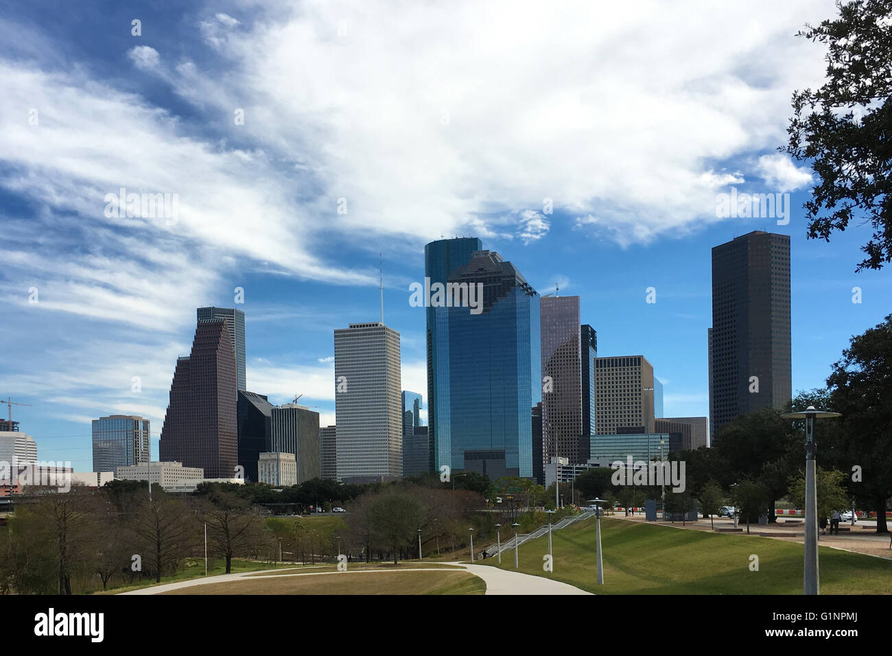 Houston skyline hi-res stock photography and images - Alamy