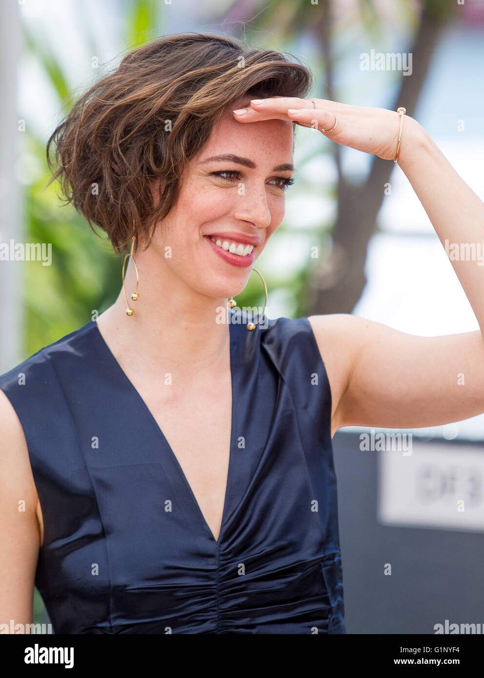 Cannes, France. 15th May, 2016. Rebecca Hall Actress The Bfg, Photocall ...