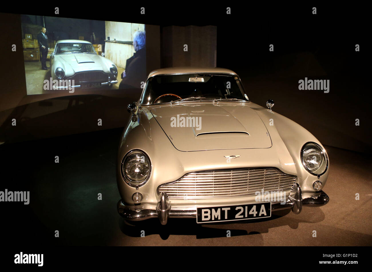 London, UK. 4th Oct, 2014. File Photo taken on Oct. 4, 2014 shows the Bond In Motion exhibition at the London Film Museum in London, Britain. International Museum Day is celebrated every year on or around May 18 under the coordination of the International Council of Museums (ICOM). © Han Yan/Xinhua/Alamy Live News Stock Photo