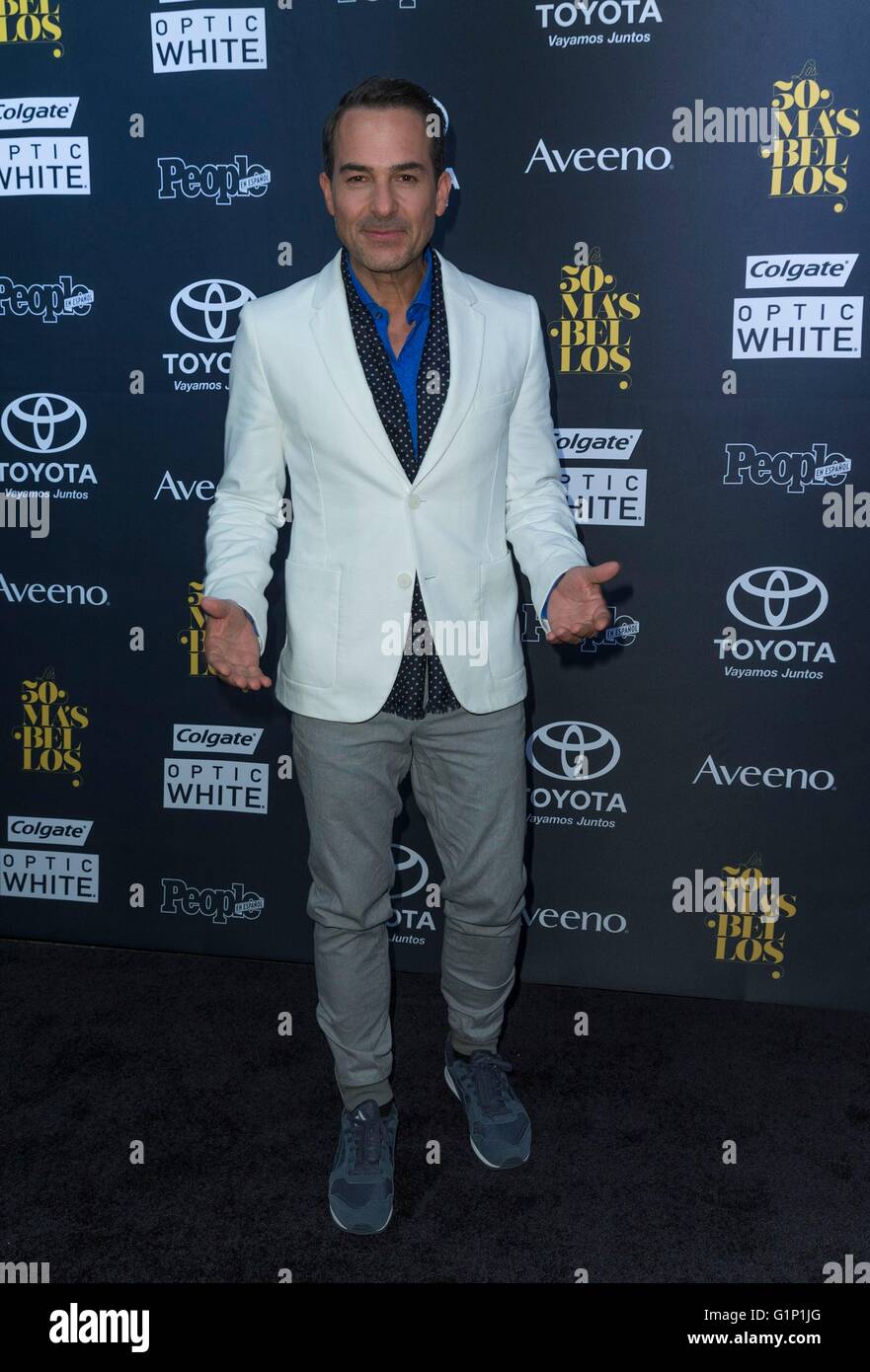 New York, NY, USA. 17th May, 2016. Carlos Calderon at arrivals for