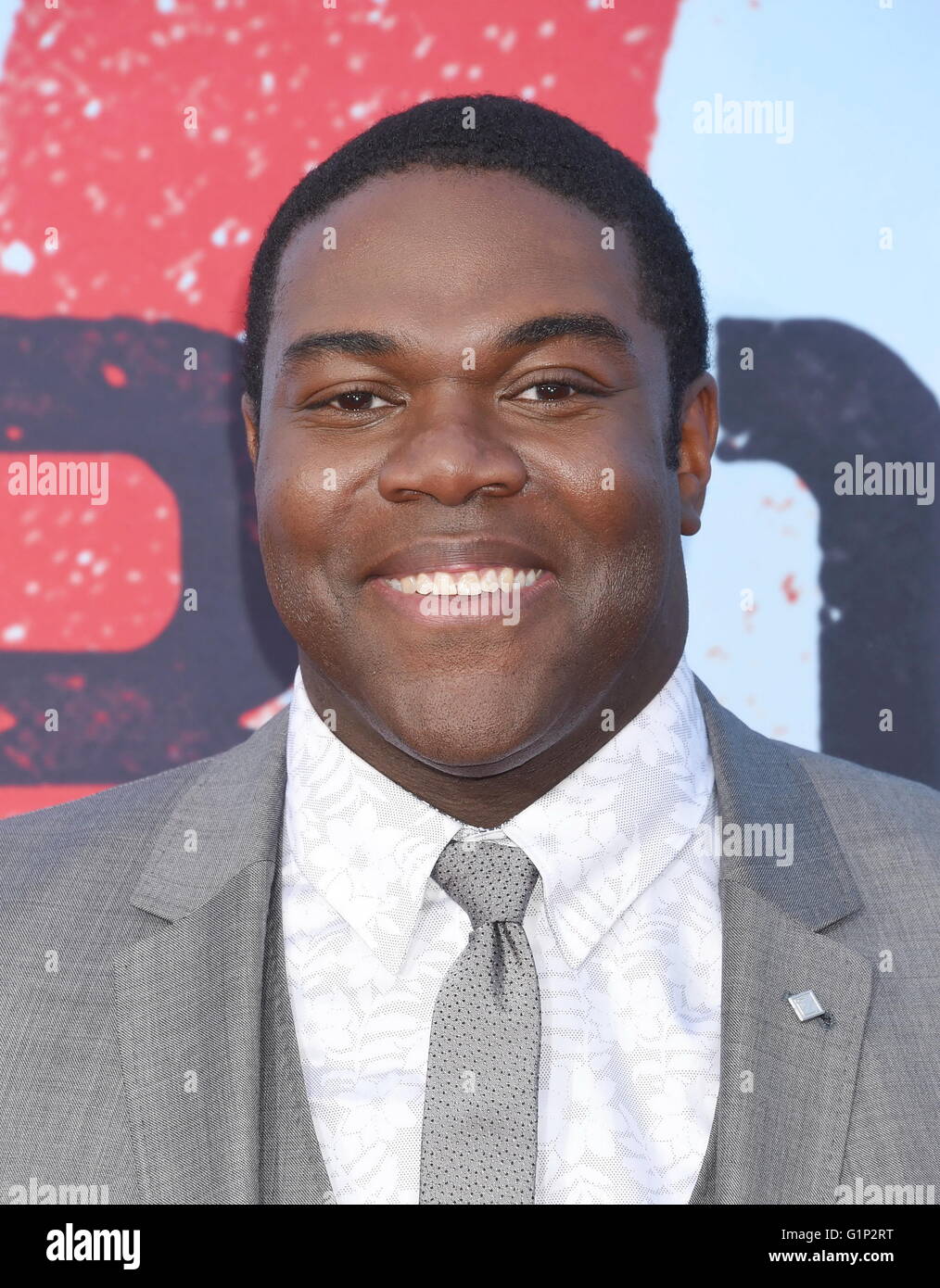 WESTWOOD, CA MAY 16 Actor Sam Richardson arrives at the premiere of Universal Pictures