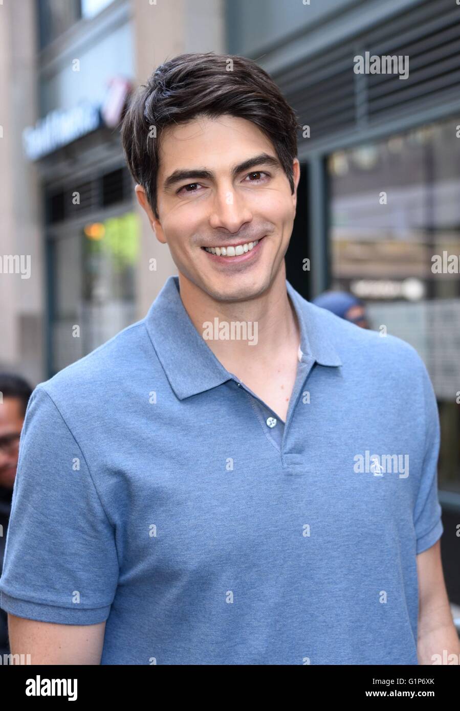 New York, NY, USA. 18th May, 2016. Brandon Routh at AOL BUILD out and ...