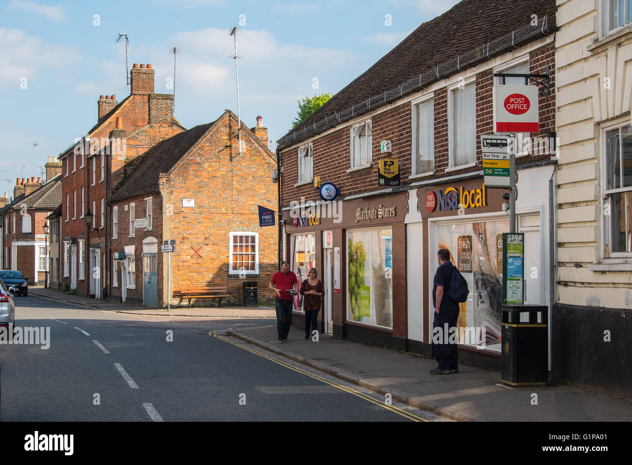 Markyate High Street Stock Photo Alamy