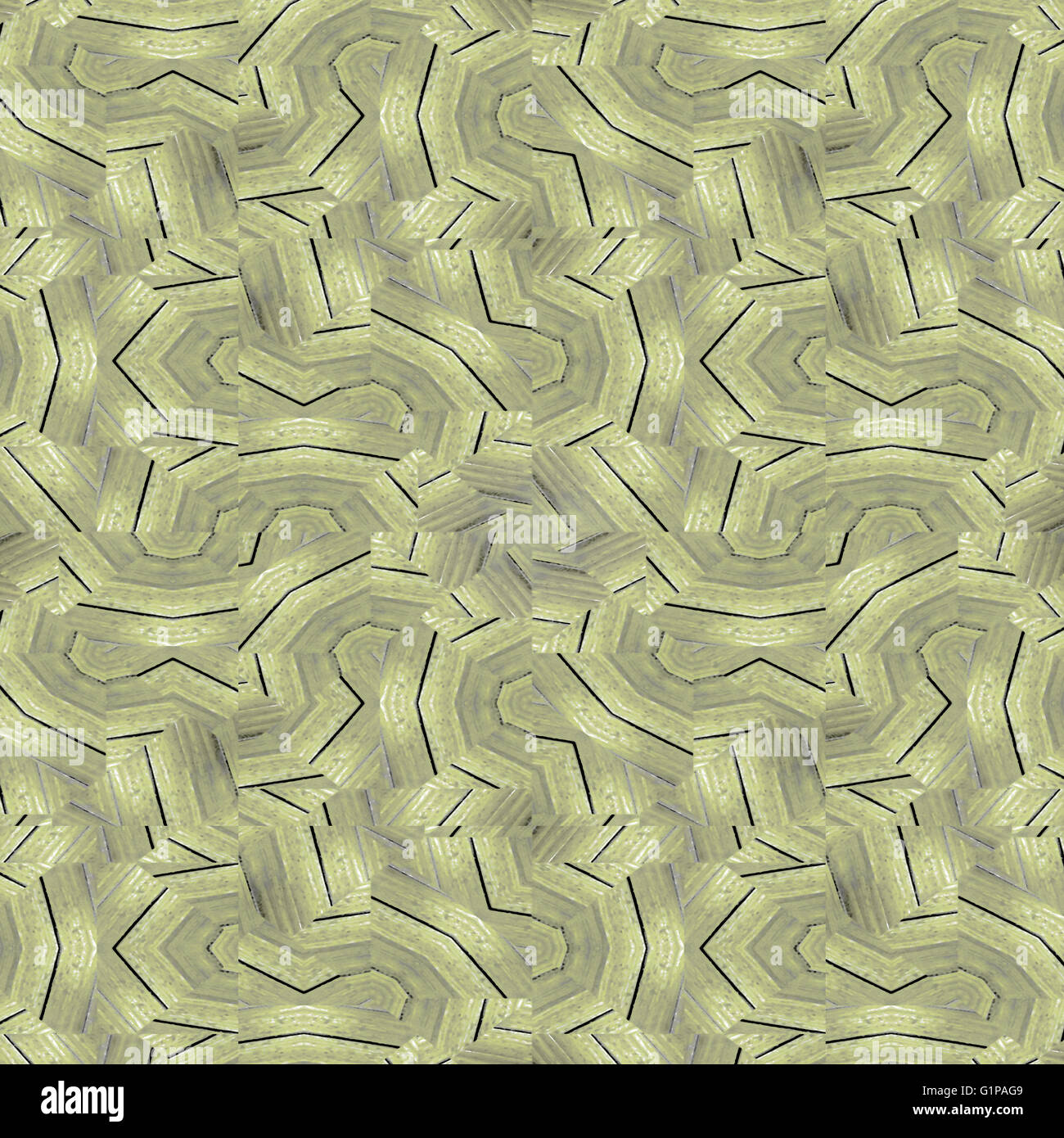 Digital collage technique geometric abstract interlace seamless pattern ...