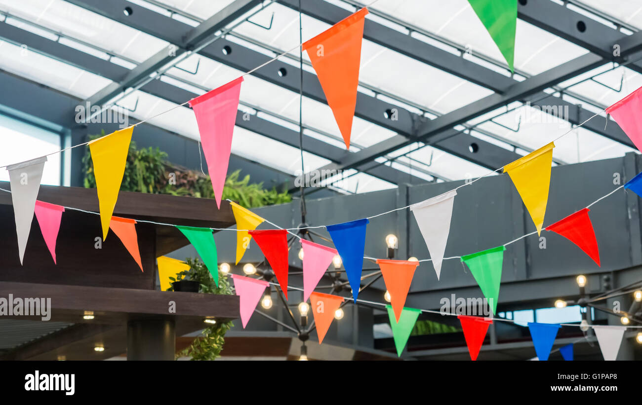 Triangle flag hot sale decoration