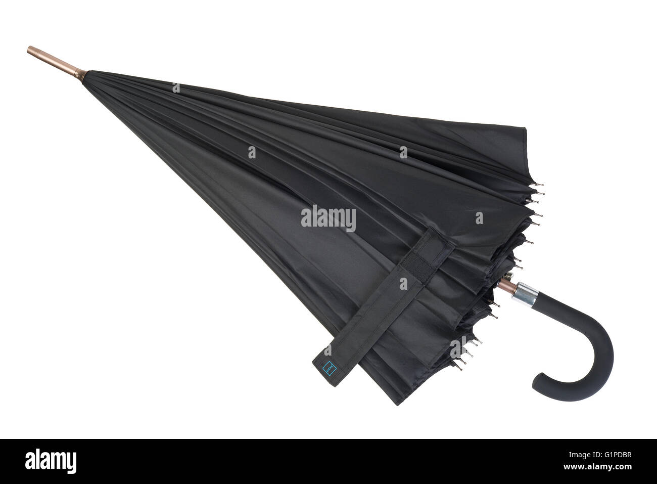 Bluetooth umbrella. Never losse your umbrella again with this smart device connected to your mobile app via bluetooth. Stock Photo