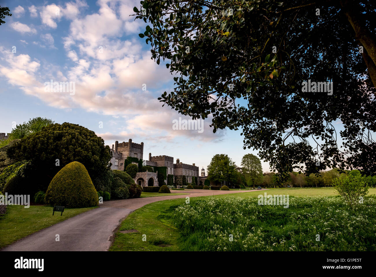 West Dean College, near Chichester in West Sussex, England Stock Photo