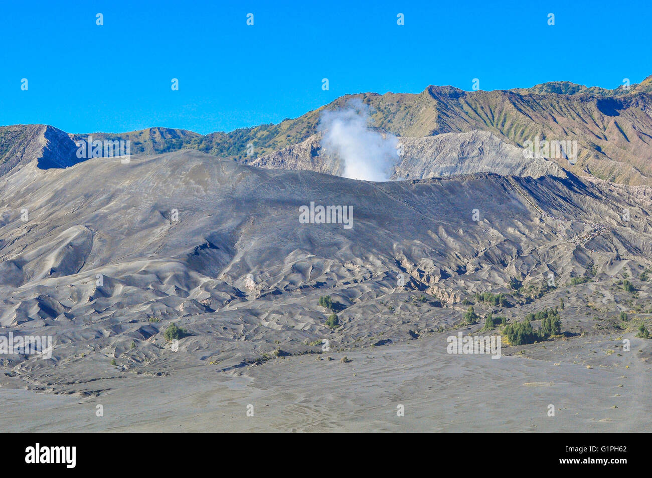 Bromo Volcano Mountain Stock Photo