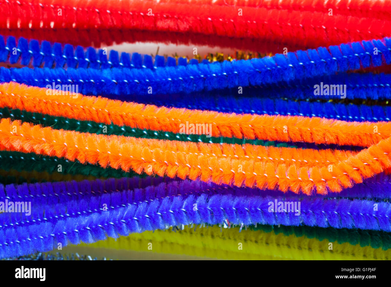 Bright Colored Pipe Cleaners Background Stock Photo - Download Image Now -  Pipe Cleaner, Craft, Multi Colored - iStock