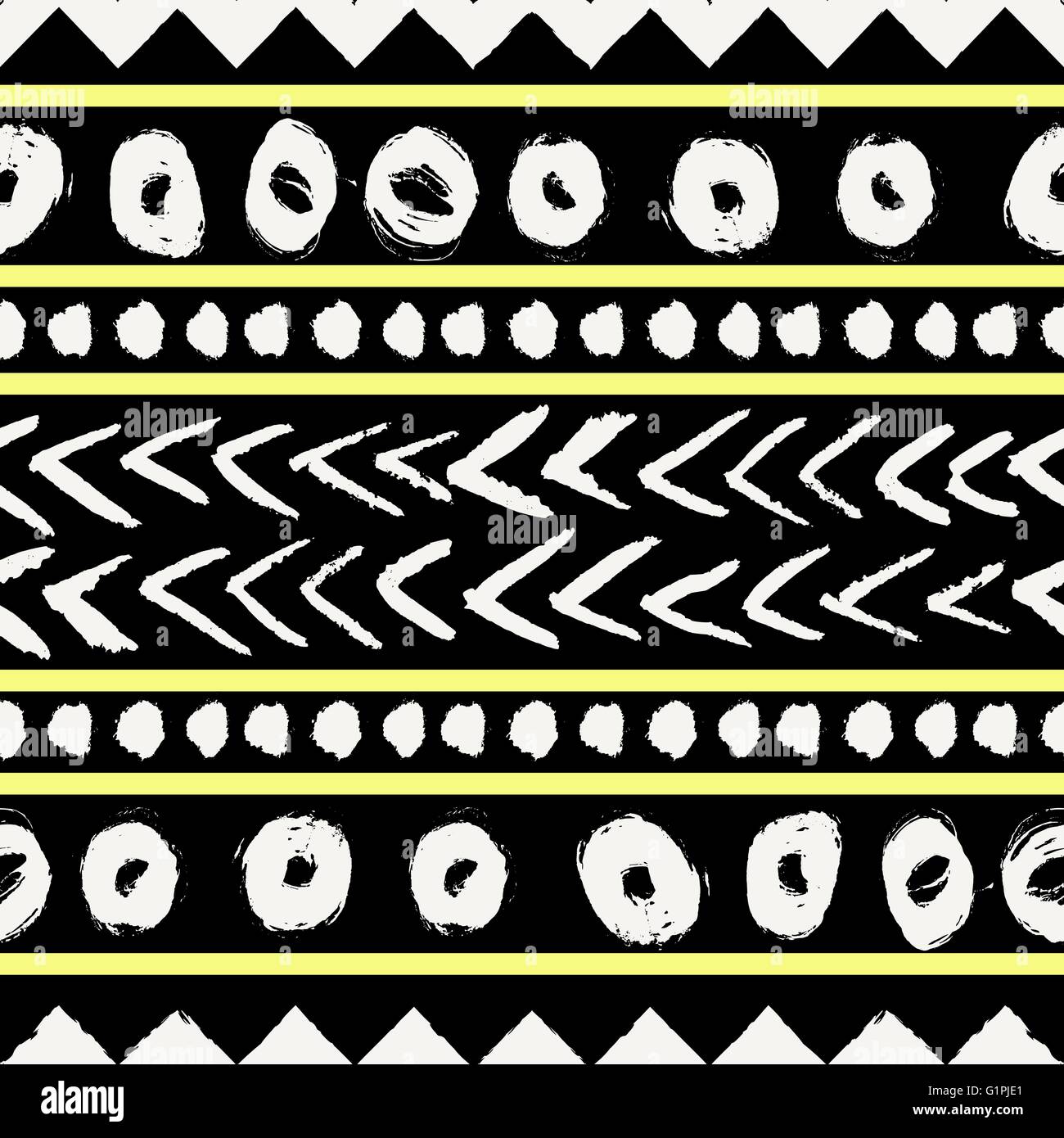 neon tribal patterns