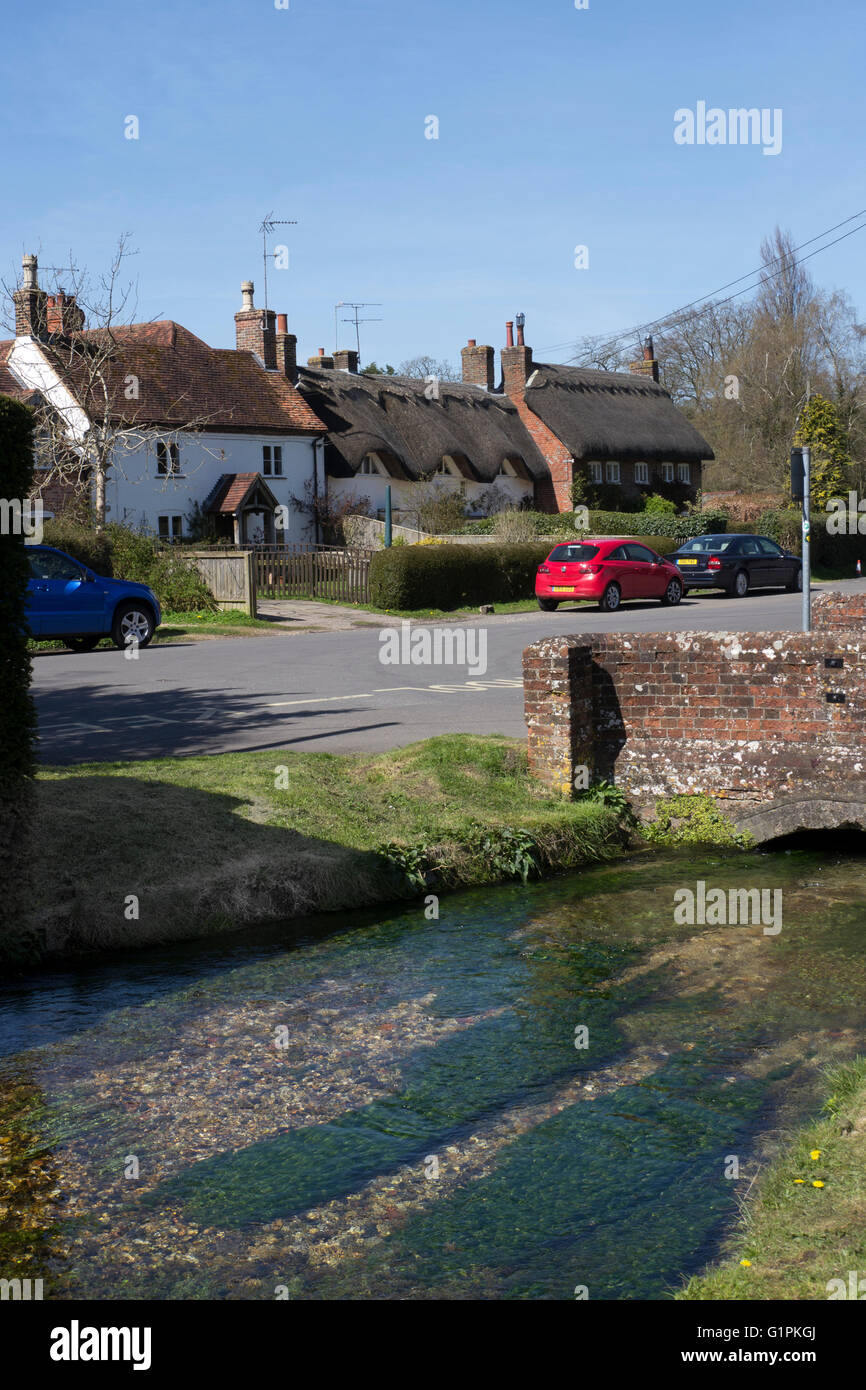 Village of Cheriton , Hampshire, England Stock Photo Alamy