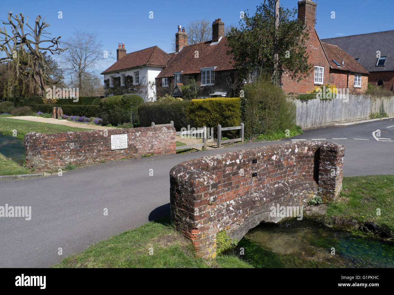 Village of Cheriton , Hampshire, England Stock Photo Alamy