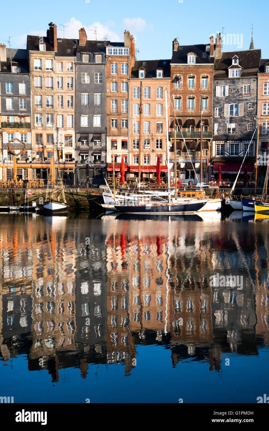 Harbour of Honfleur, Normandy, France Stock Photo - Alamy
