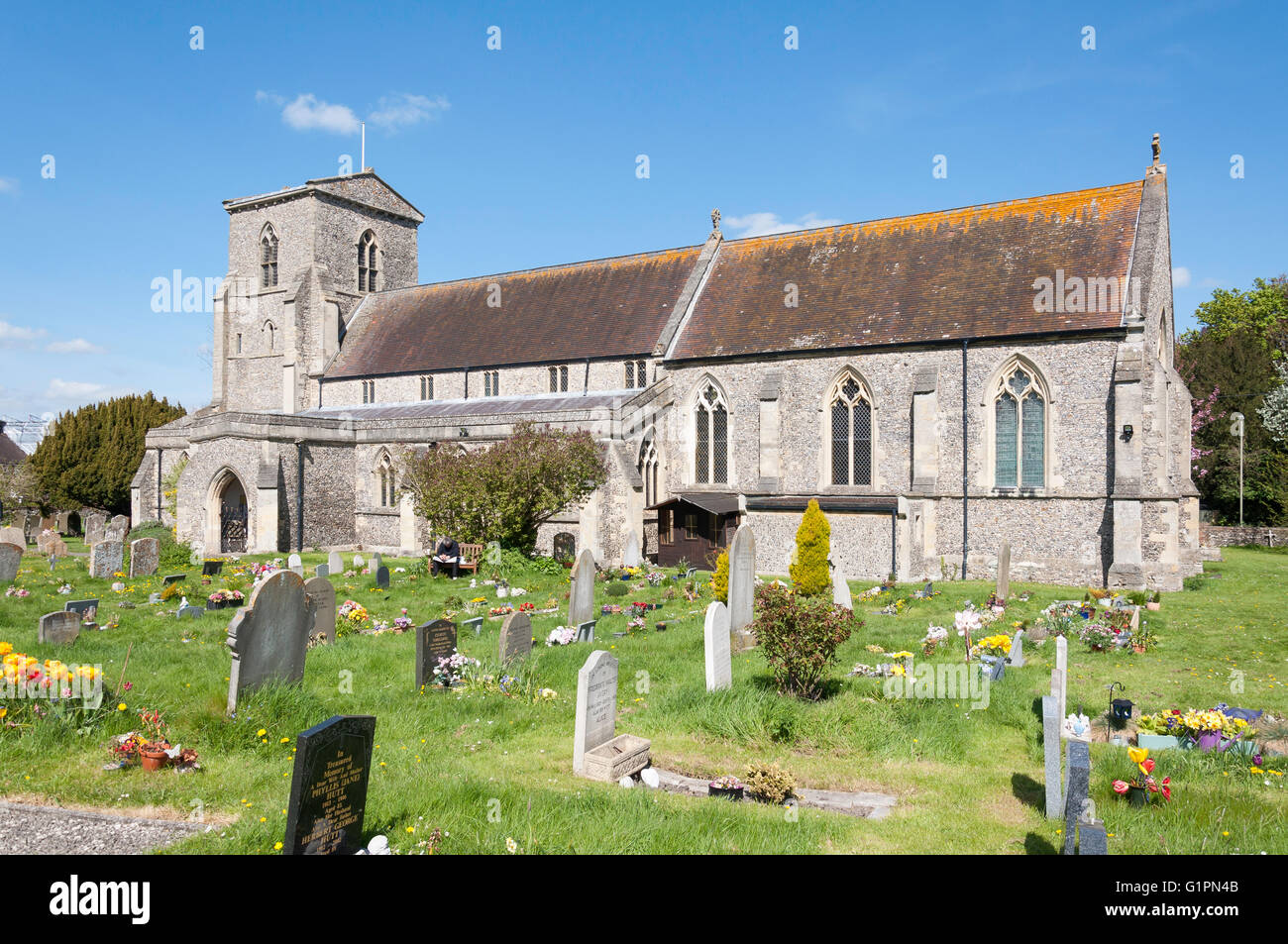 Chinnor Chinnor with st andrews church hi-res stock photography and images - Alamy