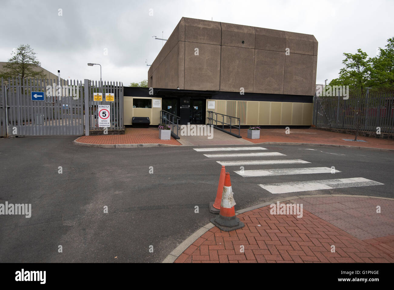 The Royal Mint at Pontyclun, Llantrisant, South Wales. The Royal Mint