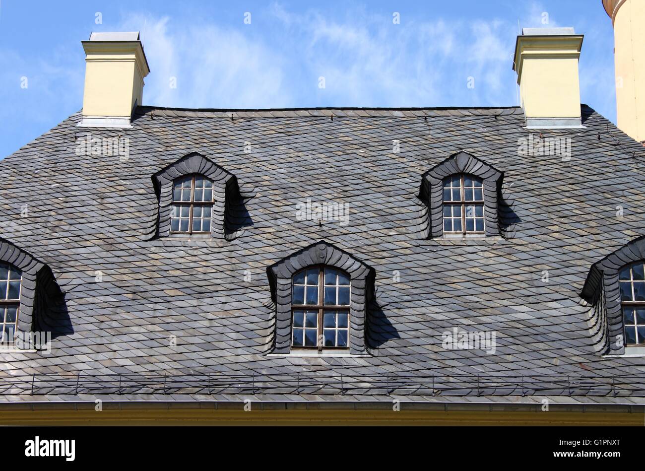 Mansard windows hires stock photography and images Alamy