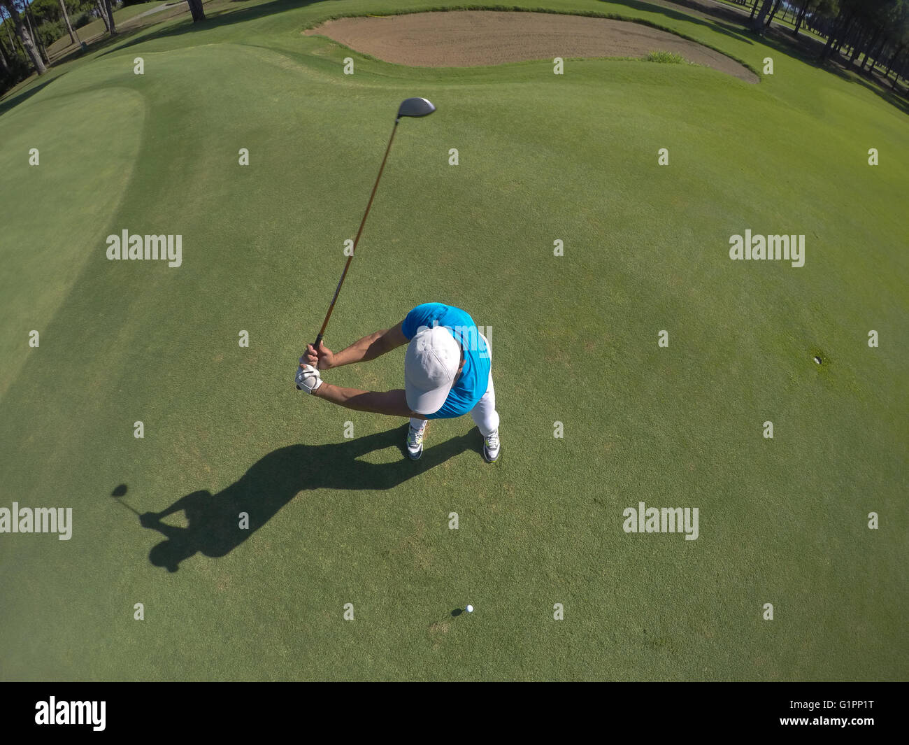 Top swing action shot hi-res stock photography and images - Alamy