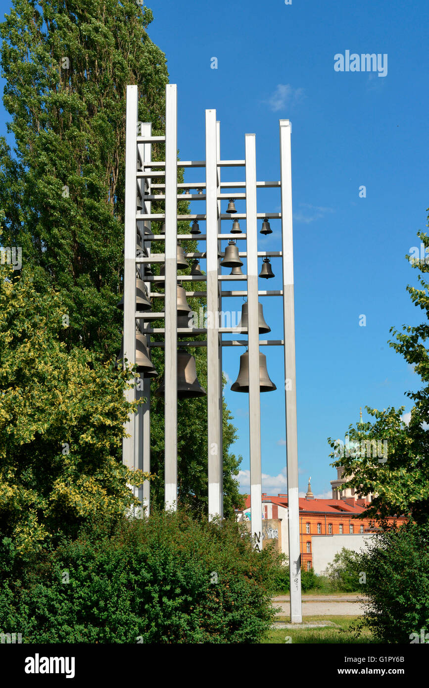 Glockenspiel, garrison church, Glockenspiel, Garnisonkirche, Potsdam, Brandenburg, Germany Stock