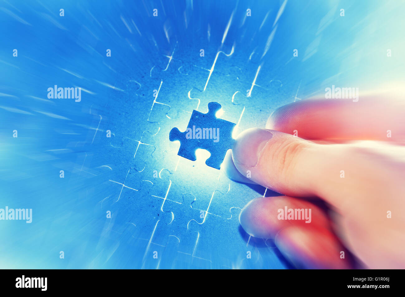 Final piece in jigsaw hires stock photography and images Alamy