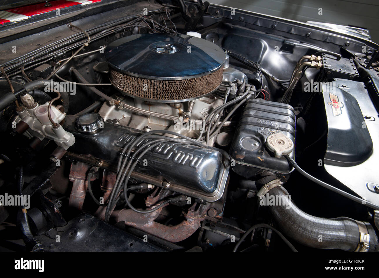 Racing legend 'Gentleman' Jack Sears and his Ford Galaxie car 7 litre