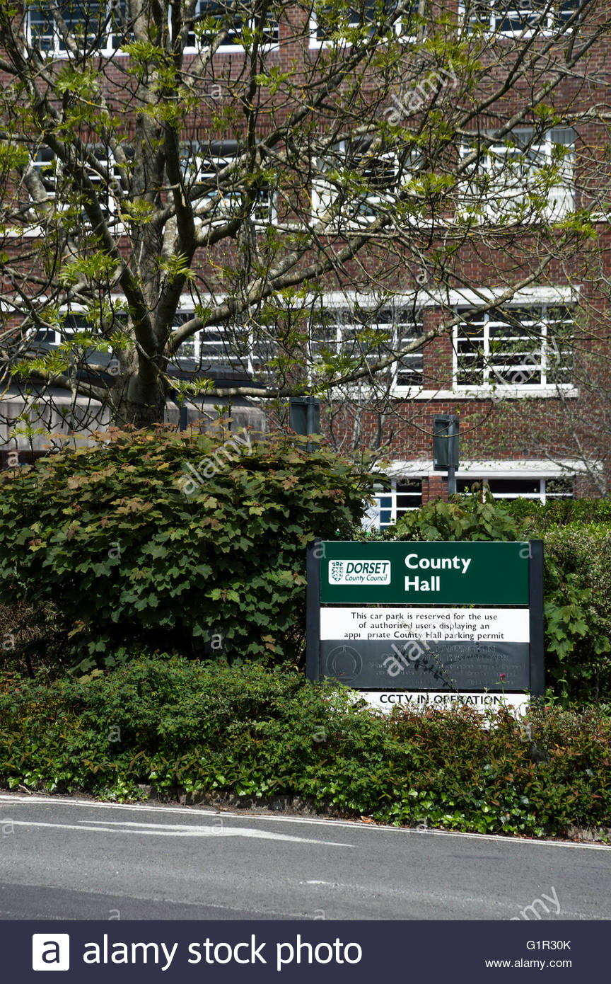 County Hall Dorchester Dorset High Resolution Stock Photography and