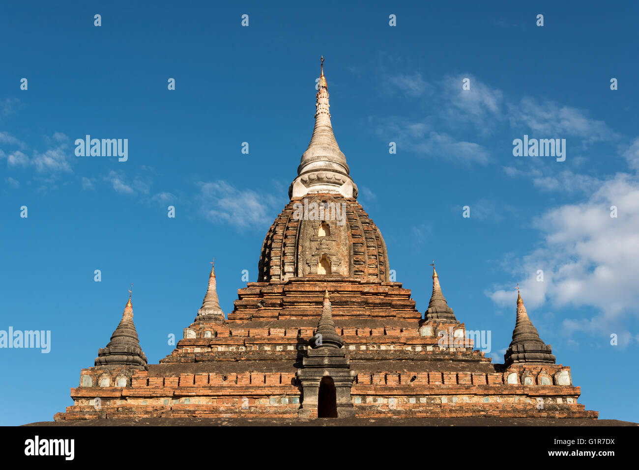 Nagayon Paya temple in Bagan, Burma - Myanmar Stock Photo