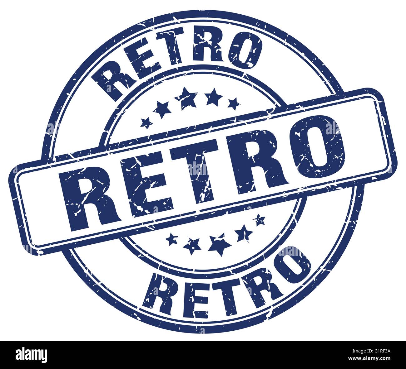 round grunge isolated vintage stamp sign Stock Vector Image & Art - Alamy