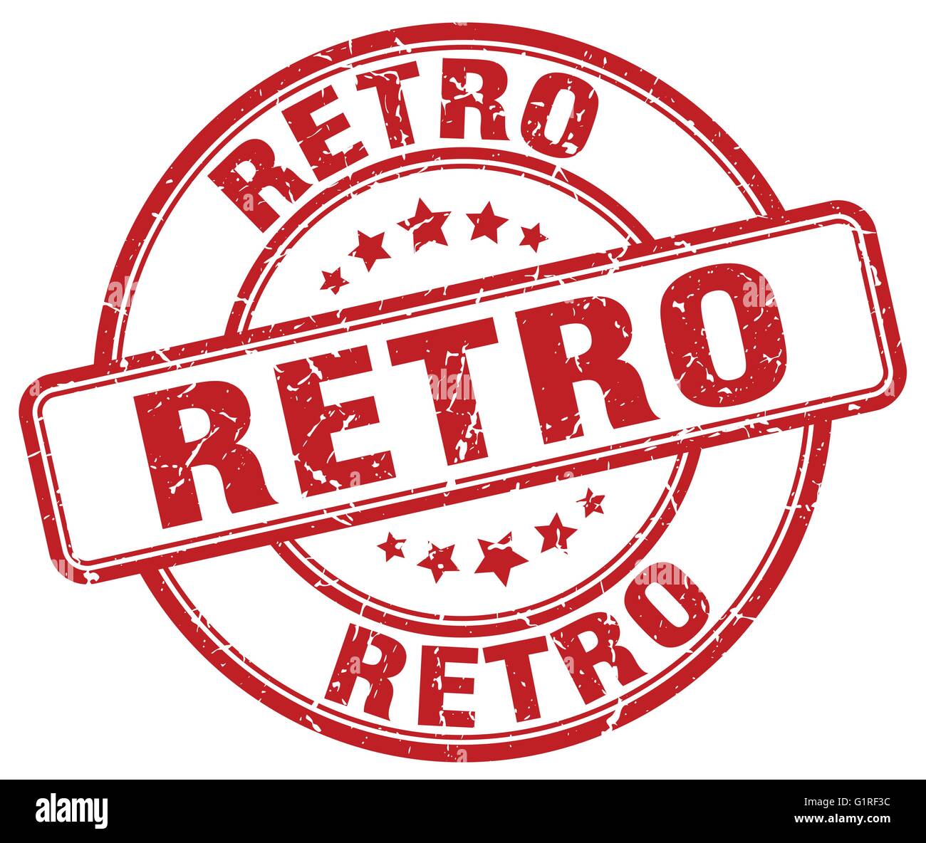 round grunge isolated vintage stamp sign Stock Vector Image & Art - Alamy