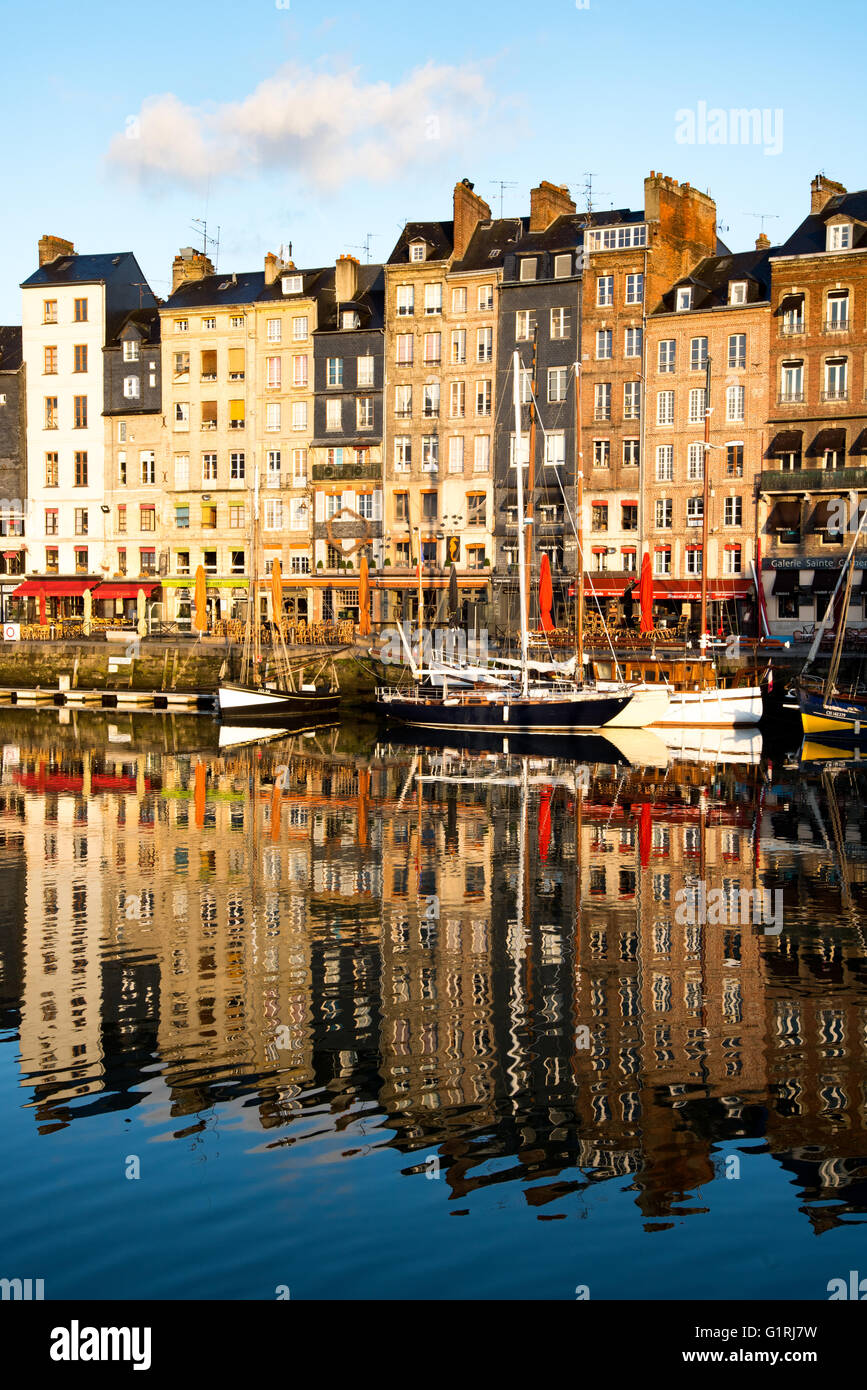 Harbour of Honfleur, Normandy, France Stock Photo Alamy