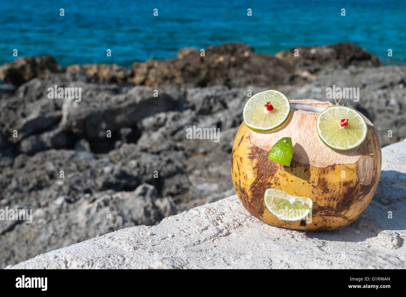 Coconut smiling hires stock photography and images Alamy