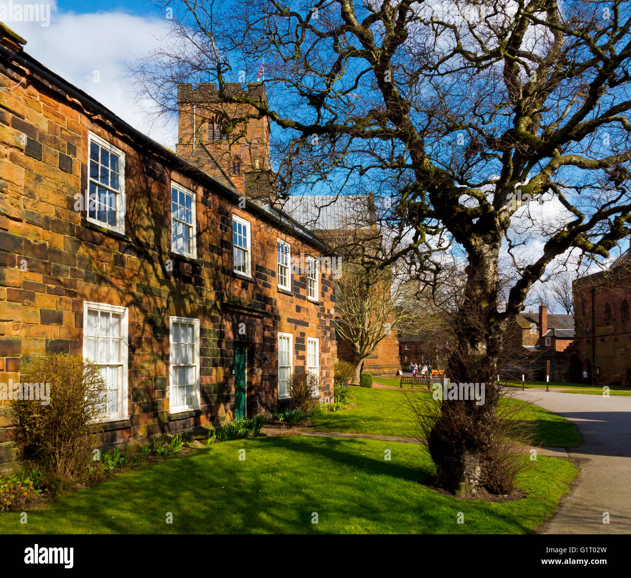 Carlisle cumbria houses hires stock photography and images Alamy
