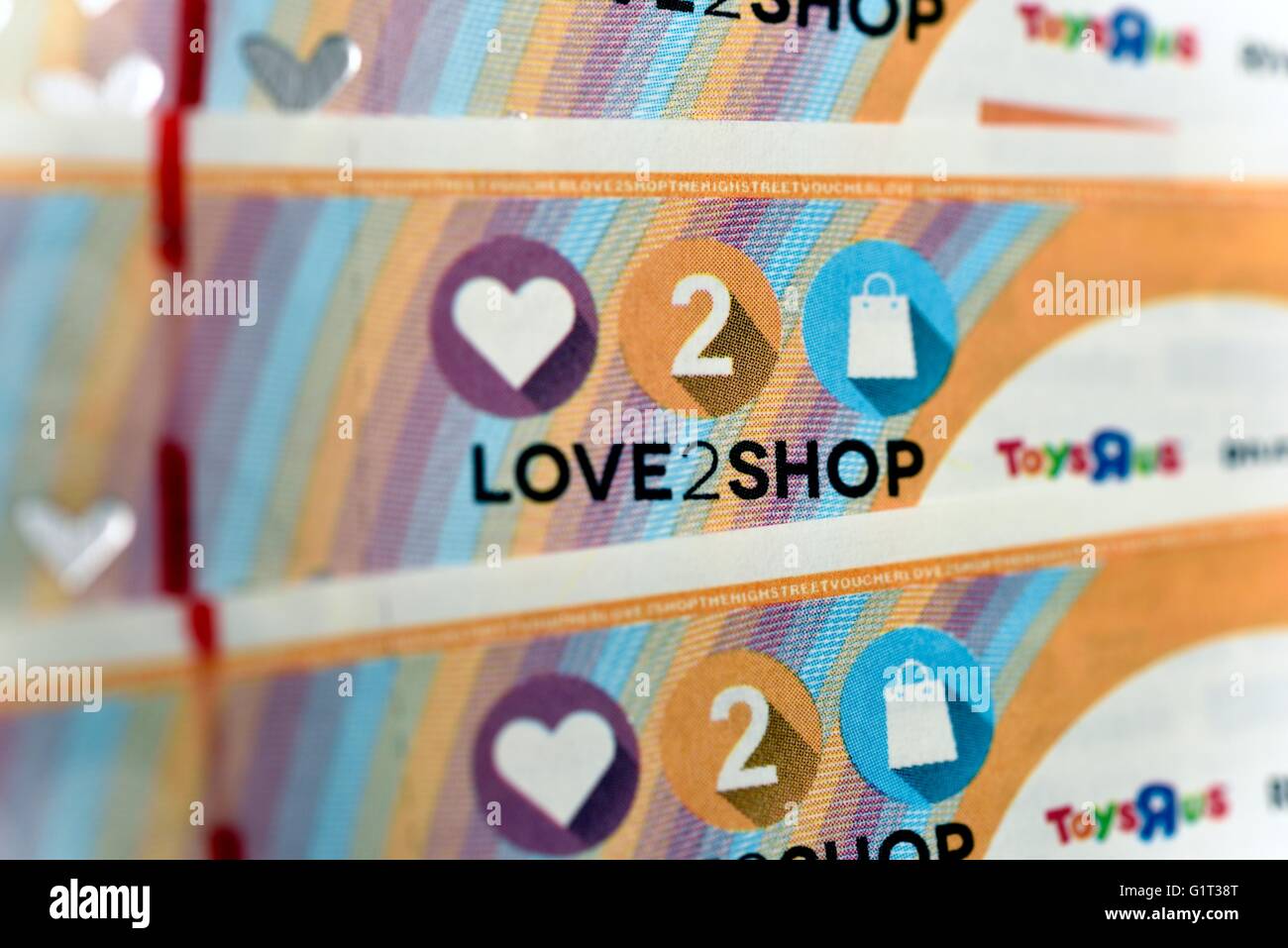 high street shopping vouchers hires stock photography and images Alamy