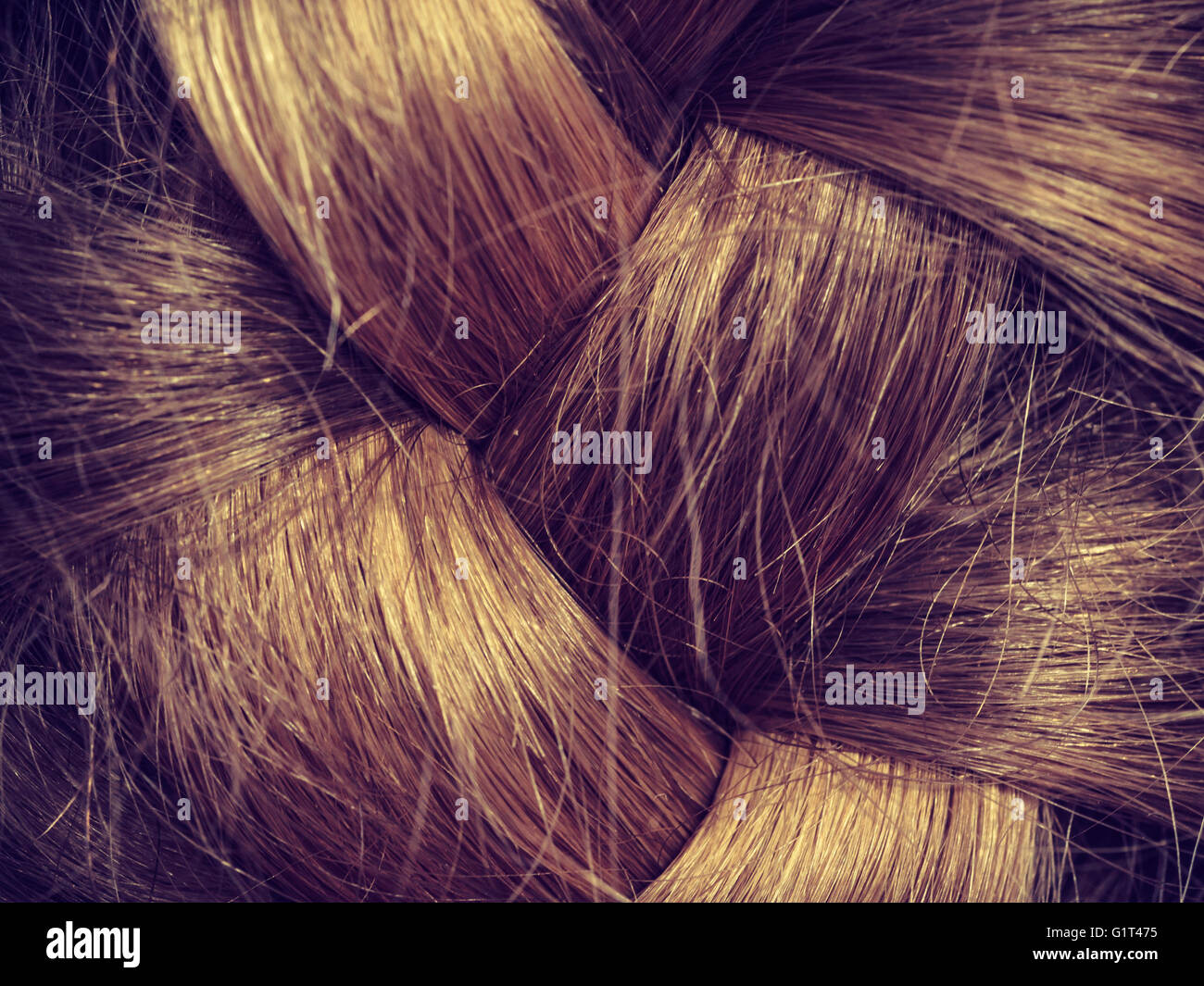 Braid hairdo hi-res stock photography and images - Alamy